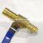 Custom Brass Water Oil Air Gas Straight Shutoff Brass Straight Nozzle Brass Ball Valve