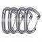 JRSGS Wholesale 4PCS Factory Lightweight Carabiner Customized Climbing Carabiner Clip Hammock Snap Hook
