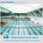 Quick installation steel fabrication waterproof swimming pool cover