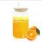 Custom Logo16oz Sublimation Soda Cup Beer Can Shaped Glass with Bamboo Lid and Straw