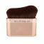 Private Label Square Coutour Bronzing Foundation Kabuki Blending Cosmetic Large Perfect Makeup Brush For Face Body Powder Blush