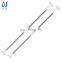 Portable adjustable stainless steel shower curtain rod