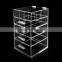 wholesale 5 drawer acrylic makeup organizer, makeup organizer acrylic cosmetic
