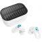 Breath Light Solar Charging True Wireless Tws Earbuds Earphone Headphone Handsfree Headset With Mic