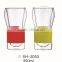 CE/EU/FDA/SGS/LFGB HANDBLOWN DOUBLE WALL TEA GLASS CUP WITH SILICONE SLEEVE