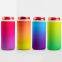 Sublimation Blanks Beer Can Koozies Cup Cooler Sleeve Soft Insulated Reusable Drink Covers for Soda Cola