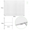 Outdoor Durable PP Hollow Plastic Board – Blank Corflute Sheet for Yard Signs