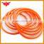 AS568 standard sizes clear silicone rubber o ring
