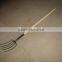 wooden and fibre glass handle fork