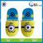 2015 HI EN71 Certification Despicable Me Plush Minion Slippers Toy