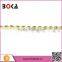 1cm hot sale fashion gold color metallic yarn lace trimming for decoration
