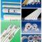 Hot sale high pure alumina ceramic tube/High temperature resistance/excellent insulating 4 holes porous ceramic tube