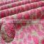 pink leopard pattern plush fleece fabric