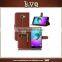 Dark Brown Walelt Flip Cover Cell Phone Cover for Samsung Galaxy A9