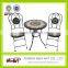 2016 Patio Mosaic Tile Metal Garden Table And Chair Cheap Outdoor Cast Iron Garden Furniture                        
                                                Quality Choice