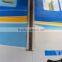 Customizable exterior door plastic finned weather stripping