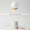 led table lamp with glass ball for shop decor china supplier