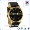 High quality stainless steel back fashion wrist watch for men