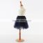 simple design mini skirts little kids skirts cotton yarn skirts with 10 pattens for 2-8 years girls