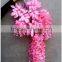 white Artificial wisteria, Artificial Wedding Wisteria,Single Stem Cheap Wisteria