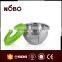 Stainless Steel Salad Bowl With Plastic Lid