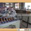 conical twin screw PVC profile production line for India market