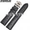 Factory Price custome logo accepted Genuine crocodile leather watch strap 19|20|21|22mm