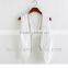 ss lastest girls'tail denim vest,waistcoat with shinning chain fly,made in china
