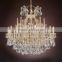 19 lights modern chrome crystal chandelier for living room