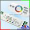 Factory price RGB led controller, 12 voltage led remote controller RF 2.4G touch viable