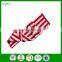 wholesale jacquard cotton red and white striped hand towels