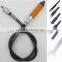 Reciprocating carving tool attachement with blades for power drill bench grinder