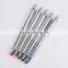 Promotional 2 in 1 colorful inside touch screen pen silver metal ball pen