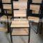 student desk and chair/metal wooden school furniture