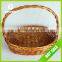 good quality pure handmade kichen wicker basket with handle