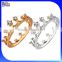 Wholesale 925 Sterling Silver Diamond Crown Stud Earring,Crown Earring Stud, Womens Silver Crown Jewelry