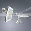 Swivel makeup mirror suction Cup Wall illuminated led Mirror