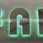 Outdoor Advertising led Backlit stainless steel Letter Signs metal channel letter sign