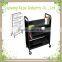 China factory direct sale stainless steel trolley portable book cart trolley cart