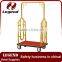 Hotel used birdcage trolley luggage carts with wheels