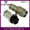 INST GX16 2pin metal srcew waterproof airplug connector