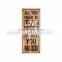 Newest Model Customized Logo Printed Wood Unfinished Wooden Pub Sign                        
                                                Quality Choice