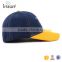 custom hats no minimum stitched logo OEM curve baseball caps