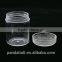 3.9x5cm Clear Column Shaped Plastic Small Container with Lip for Beads(CON-T0AGP)