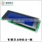 240x64 graphic lcd module display low power 3.3V/5V with yellow green/blue/gray backlight