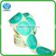Round shape adhesive sticker labels with blue color