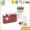 Decorative cute printed recycled small biscuit storage box paper storage box with pretty lid