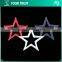 Red Navy White Star Iron-on Custom Applique Embroidery Patches