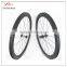 Far Sports Competitive 50mm deep 25mm wide carbon clincher wheels, DT 350S+Sapim cx-ray carbon bicycle wheelset 20H/24H ud matt