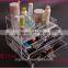 Hot Sell Low Price Clear Acrylic Makeup Organizer With Drawer,Acrylic Cosmetic